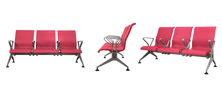 PU機(jī)場(chǎng)椅/等候椅/排椅 -SJ9096(圖1) undefined