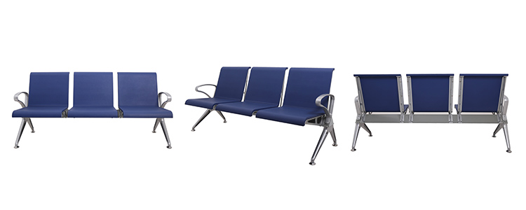 PU機(jī)場(chǎng)椅/等候椅/排椅 -SJ9078(圖1) undefined